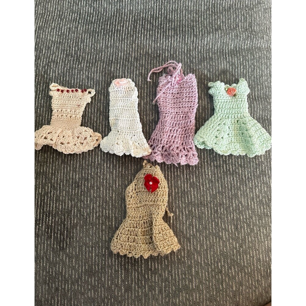 Handmade barbie Croche dresses